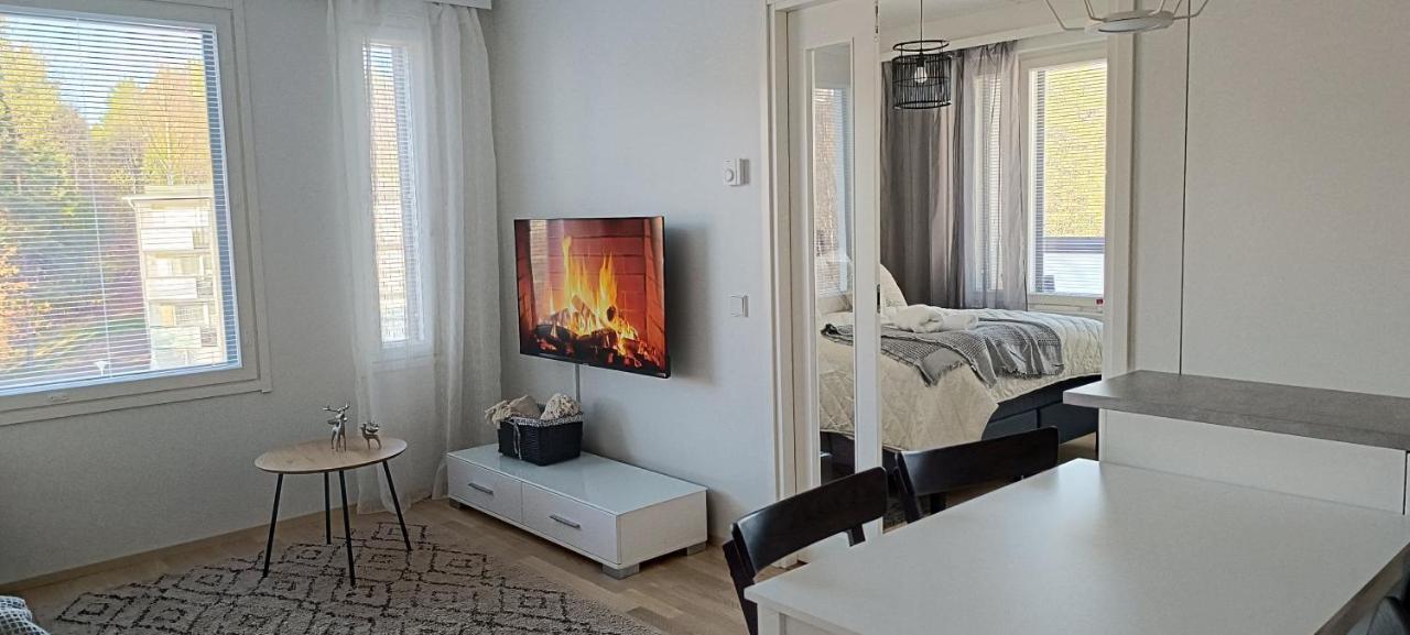 Kodikas Huoneisto, Oma Sauna, Ilmainen Pysaekoeinti Rovaniemi Bagian luar foto
